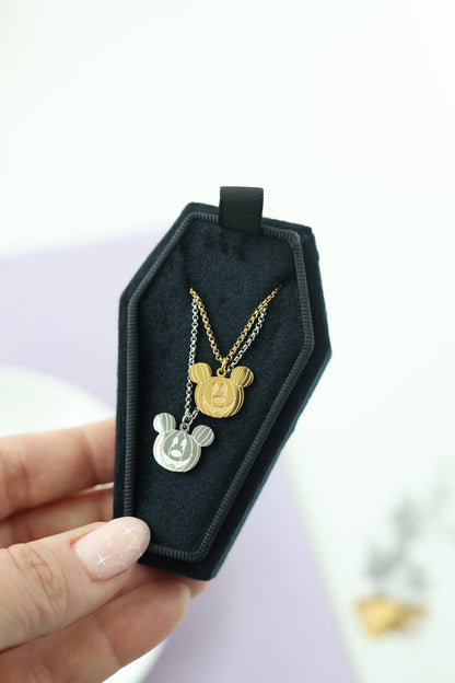 Pixie Dust Collection - Pumpkin Necklace - Stainless Steel