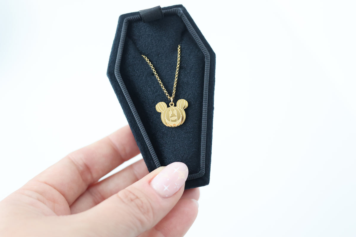 Pixie Dust Collection - Pumpkin Necklace - Stainless Steel