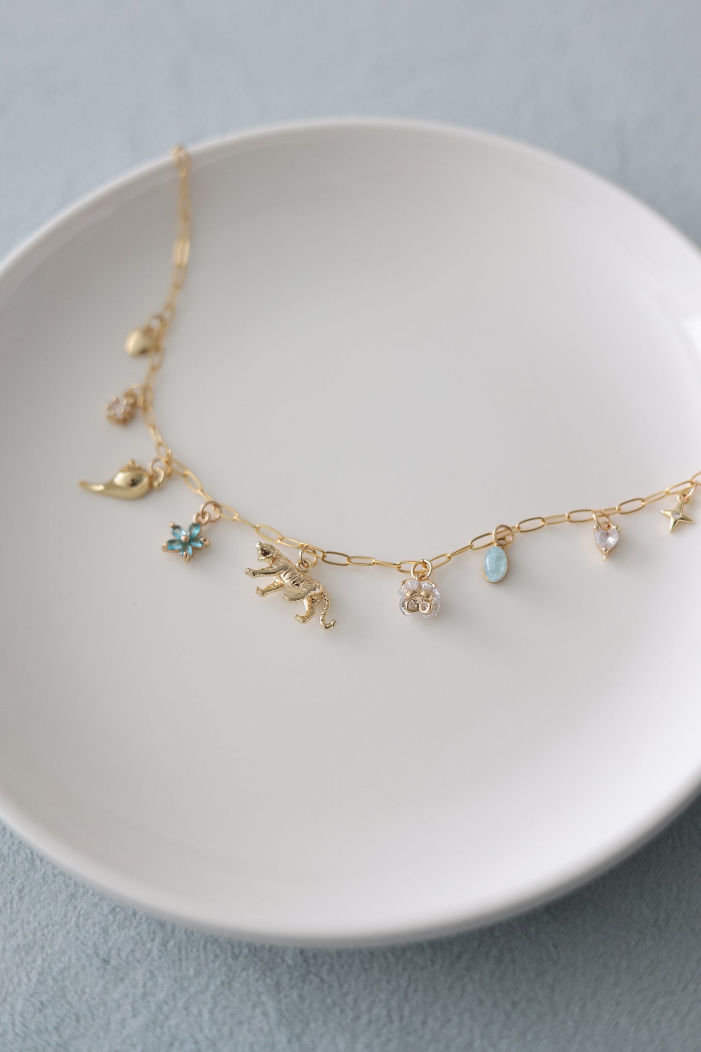 Pixie Dust Collection - Jasmine + Rajah Charm Necklace