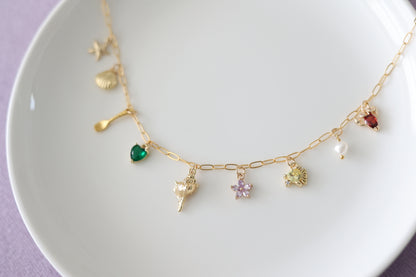 Pixie Dust Collection - Under the Sea Charm Necklace