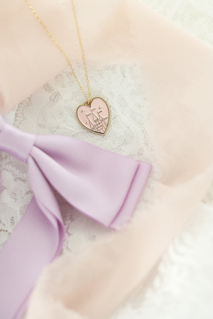 Pixie Dust Collection - Heart Castle Necklace