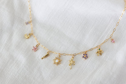 Pixie Dust Collection - Rapunzel Charm Necklace