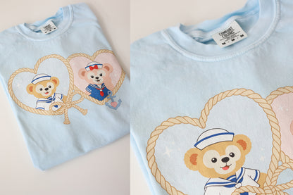 Sailor Hearts Unisex garment-dyed heavyweight t-shirt