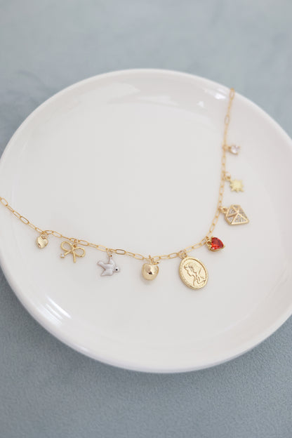 Pixie Dust Collection - Snow White Charm Necklace