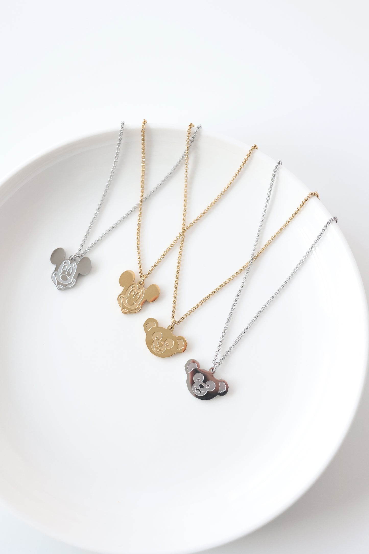 Pixie Dust Collection - Mickey Necklace - Stainless Steel