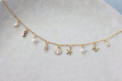 Pixie Dust Collection - Shell Charm Necklace