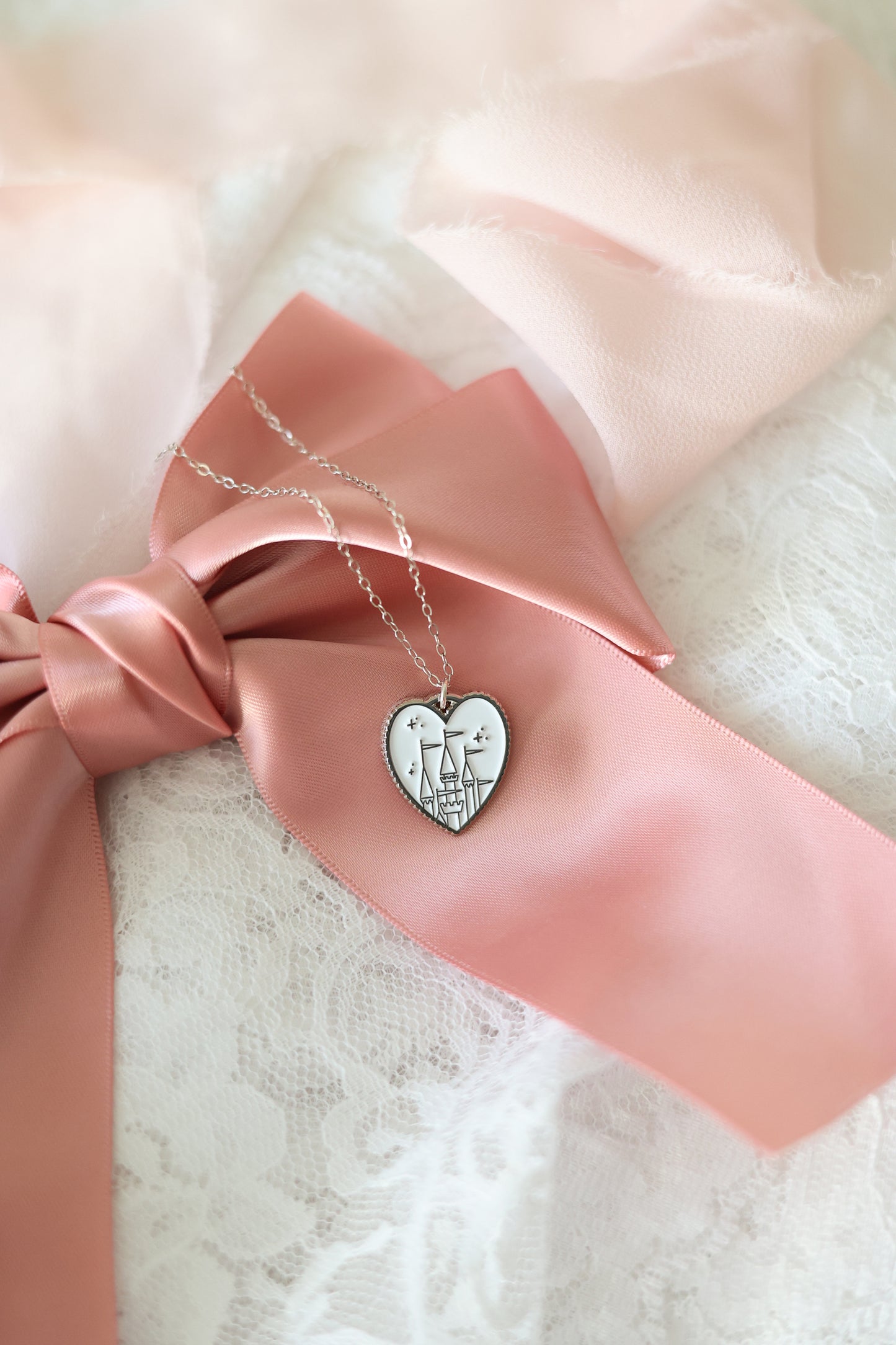 Pixie Dust Collection - Heart Castle Necklace