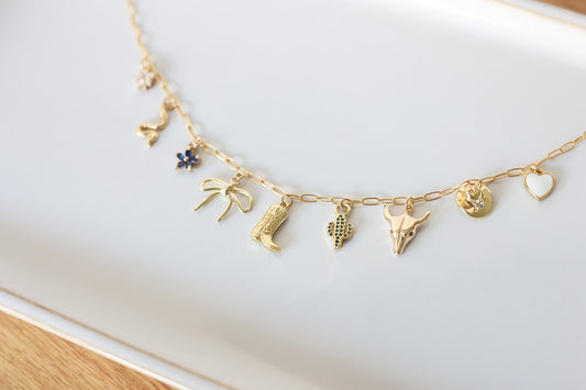 Pixie Dust Collection - Cowboy Charm Necklace