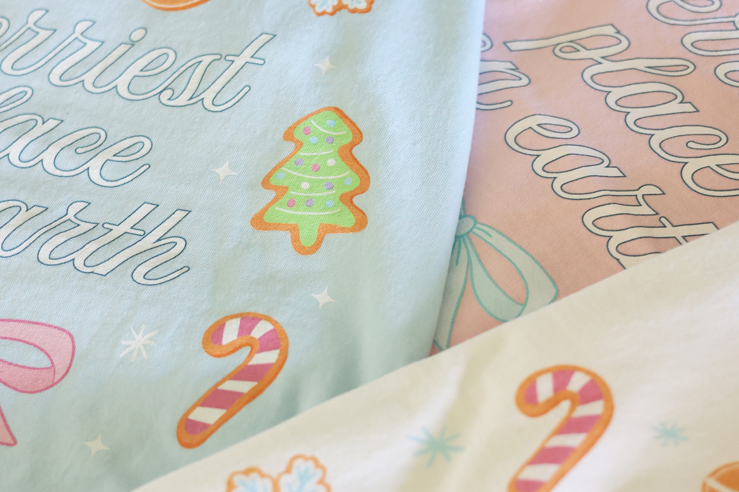 Merriest Place on Earth Unisex Heavyweight T-Shirt (more colors available)