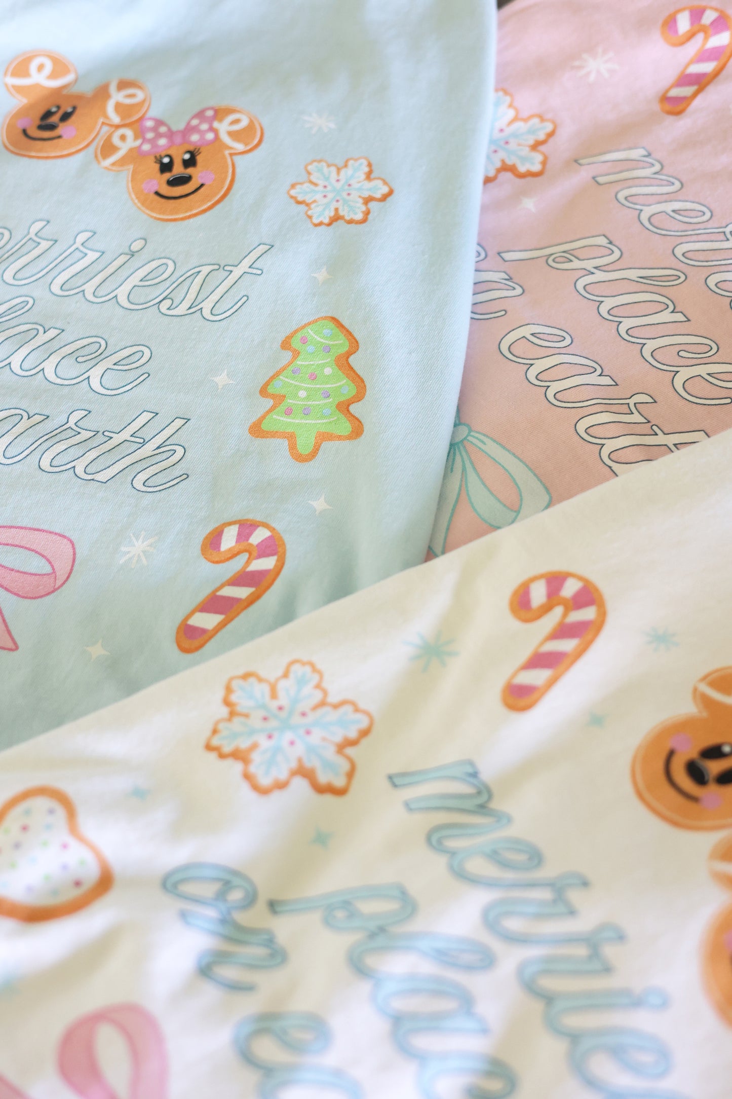 Merriest Place on Earth Unisex Heavyweight T-Shirt (more colors available)