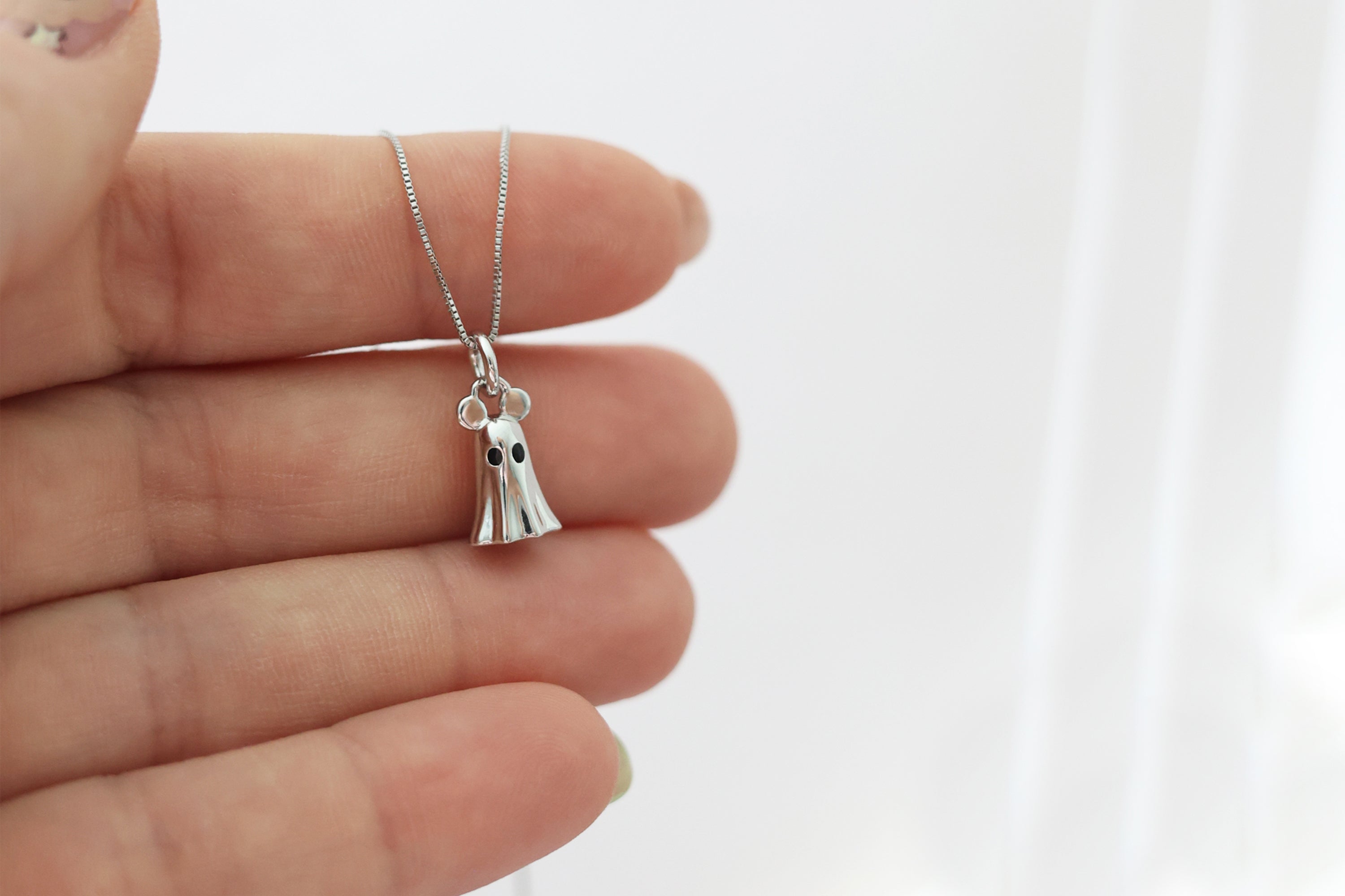 Pixie Dust Collection - Ghost Necklace - Silver and Gold – Next