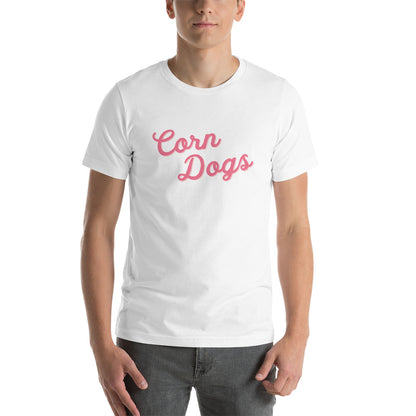 Corn Dogs Short-Sleeve Unisex T-Shirt - Next Stop Main Street