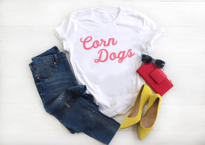 Corn Dogs Short-Sleeve Unisex T-Shirt - Next Stop Main Street