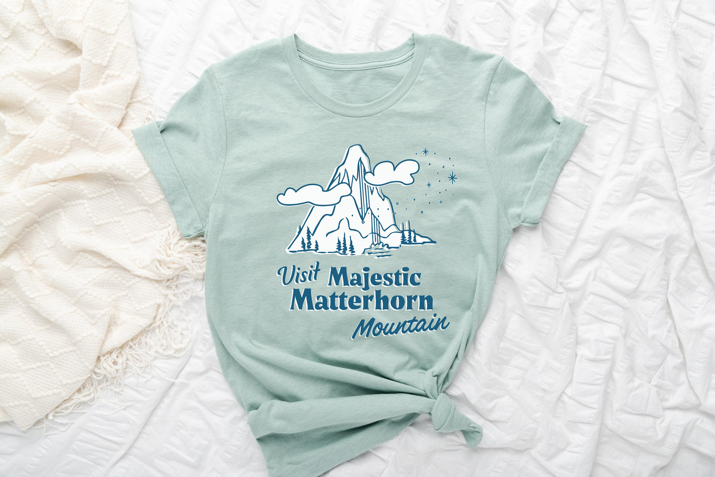 Pixie Dust Collection - Matterhorn Unisex T-Shirt (more colors available)