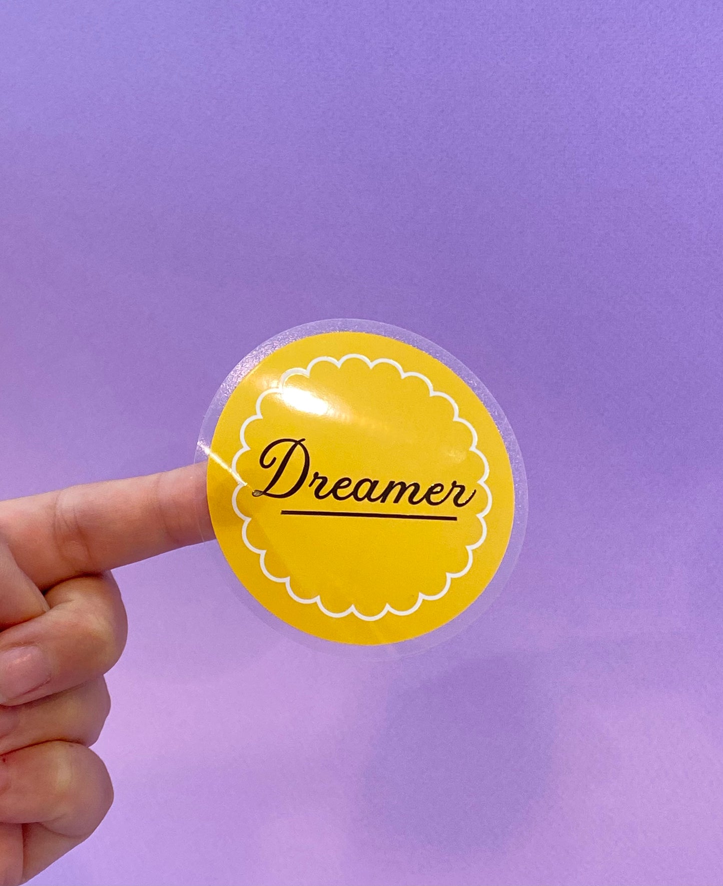 Dreamer Yellow - Sticker