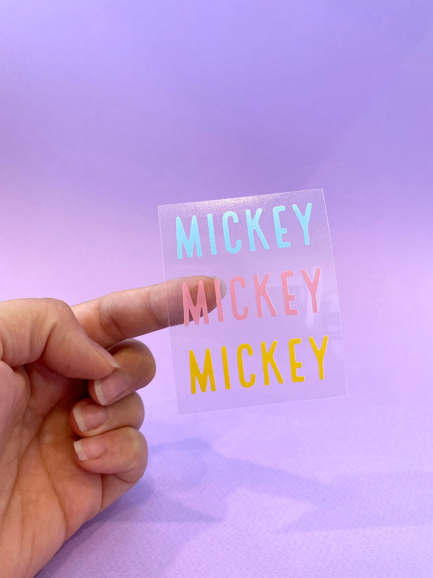 Colorful Mickey - Sticker