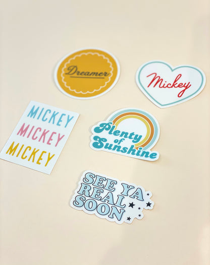 Sticker Pack - 5 Designs