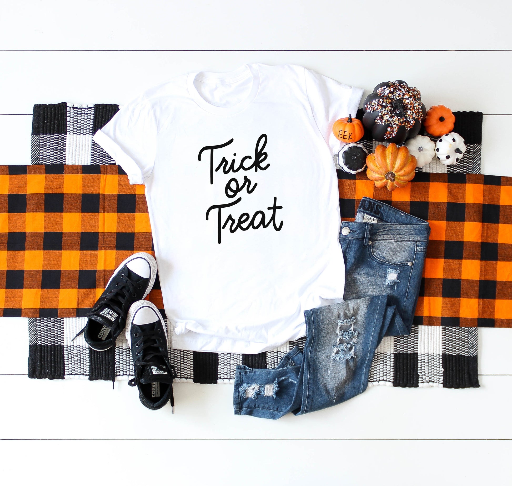 Halloween Trick or Treat Short-Sleeve Unisex T-Shirt - Next Stop Main Street