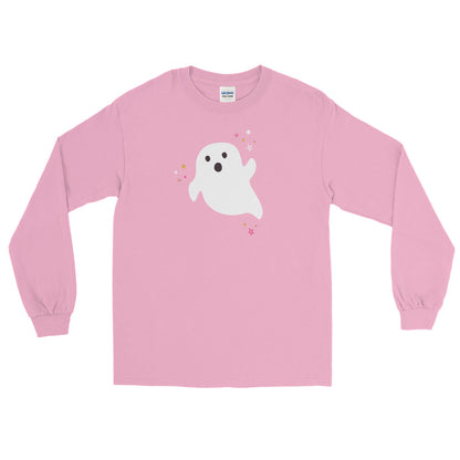 Halloween Ghost Long Sleeve Shirt (more colors available)