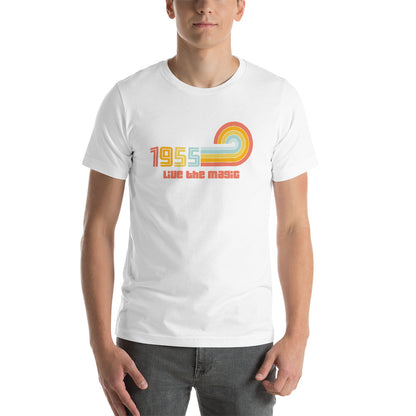 Live the Magic - White Short-Sleeve Unisex T-Shirt - Next Stop Main Street