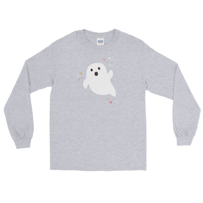 Halloween Ghost Long Sleeve Shirt (more colors available)