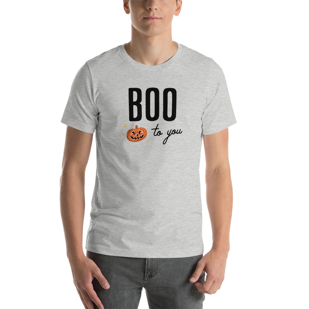 Halloween Boo to You Pumpkin Unisex T-Shirt (more colors avaialble)