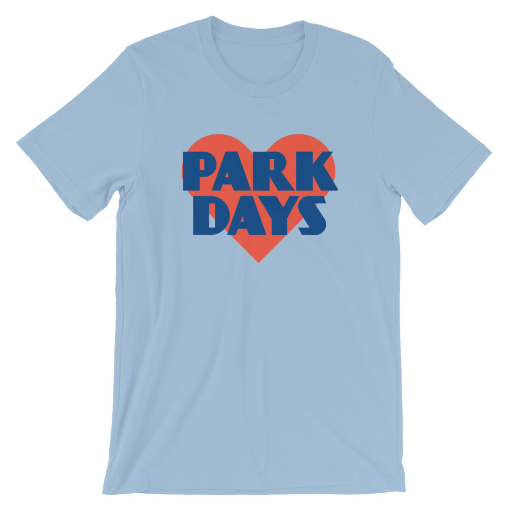 Park Days Heart Short-Sleeve Unisex T-Shirt - Next Stop Main Street