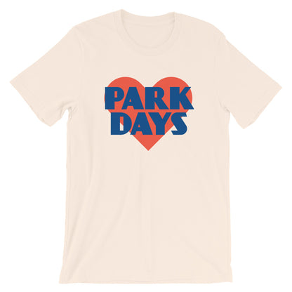Park Days Heart Short-Sleeve Unisex T-Shirt - Next Stop Main Street