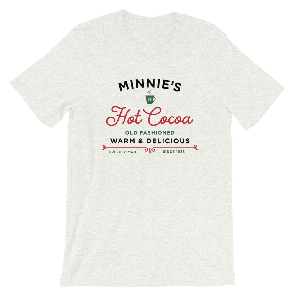 Christmas Minnie's Hot Cocoa Unisex T-Shirt ADULT - Next Stop Main Street