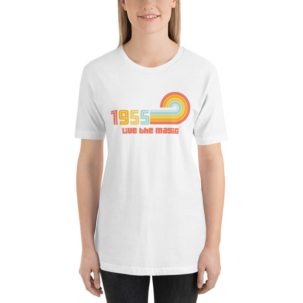 Live the Magic - White Short-Sleeve Unisex T-Shirt - Next Stop Main Street