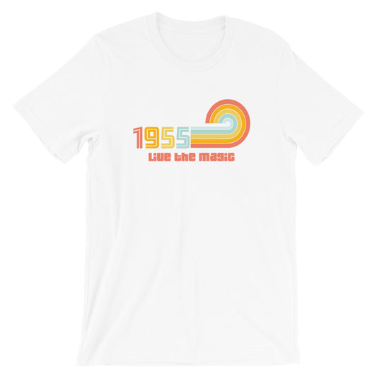 Live the Magic - White Short-Sleeve Unisex T-Shirt - Next Stop Main Street
