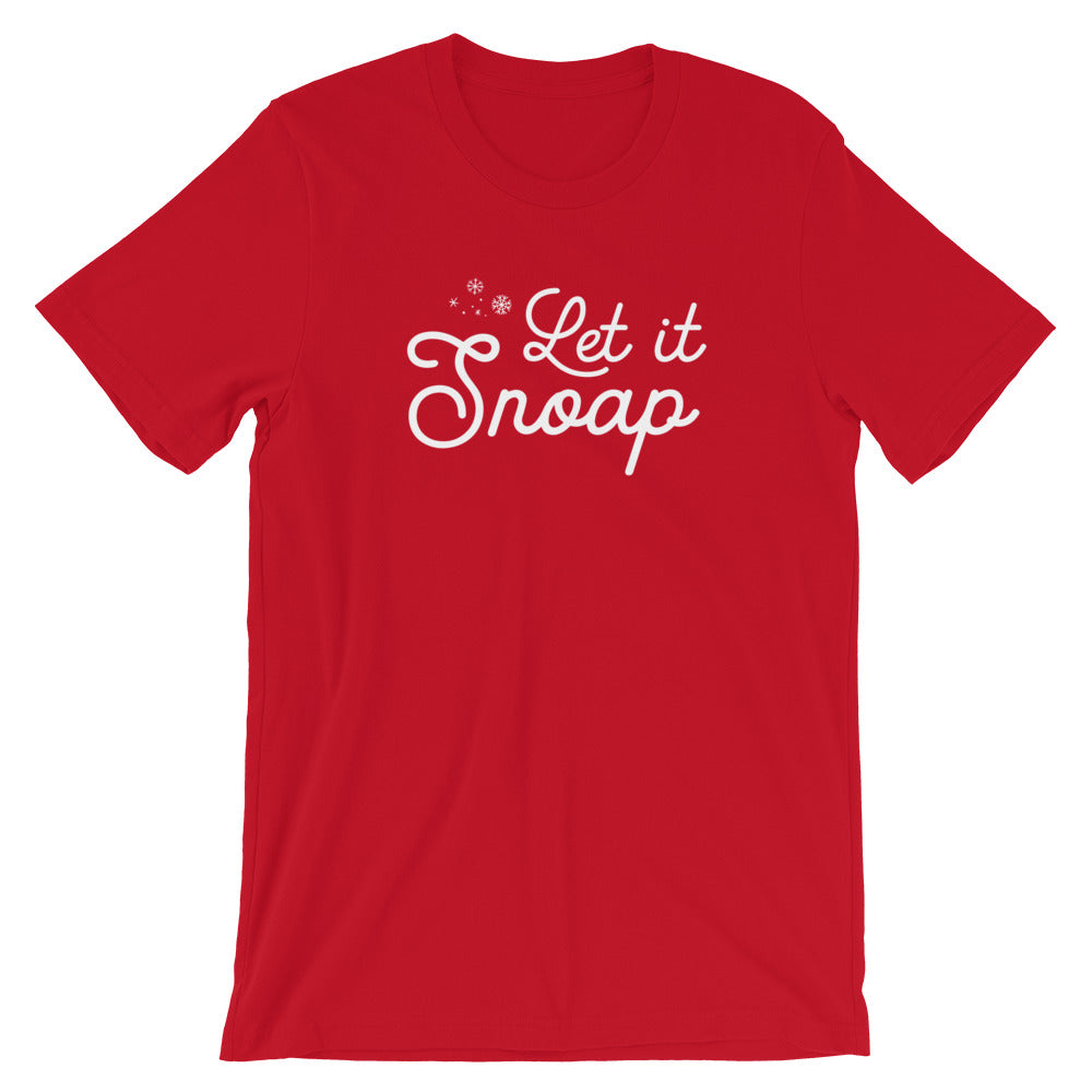 Christmas Let it Snoap! Unisex T-Shirt (more colors available) - Next Stop Main Street
