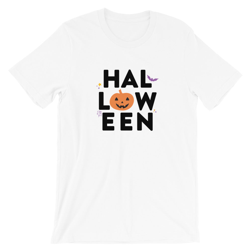 Halloween Pumpkin Short-Sleeve Unisex T-Shirt - Next Stop Main Street