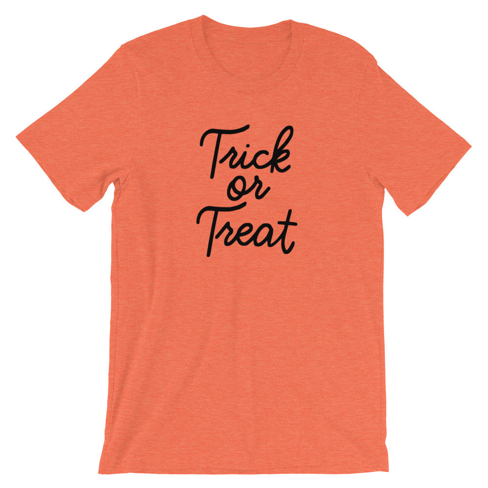 Halloween Trick or Treat Short-Sleeve Unisex T-Shirt - Next Stop Main Street