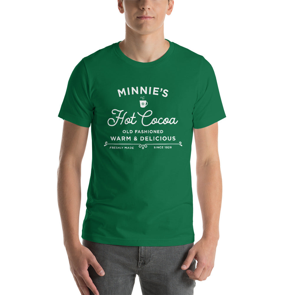 Christmas Minnie's Hot Cocoa Short-Sleeve Unisex T-Shirt - Next Stop Main Street