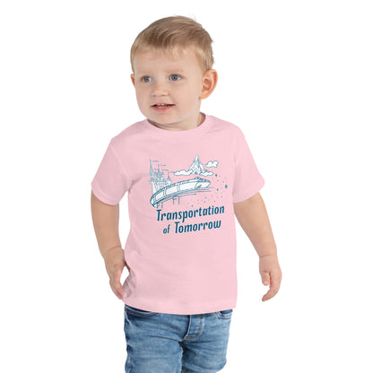 Pixie Dust Collection - TODDLER Transportation of Tomorrow Monorail Short Sleeve Tee