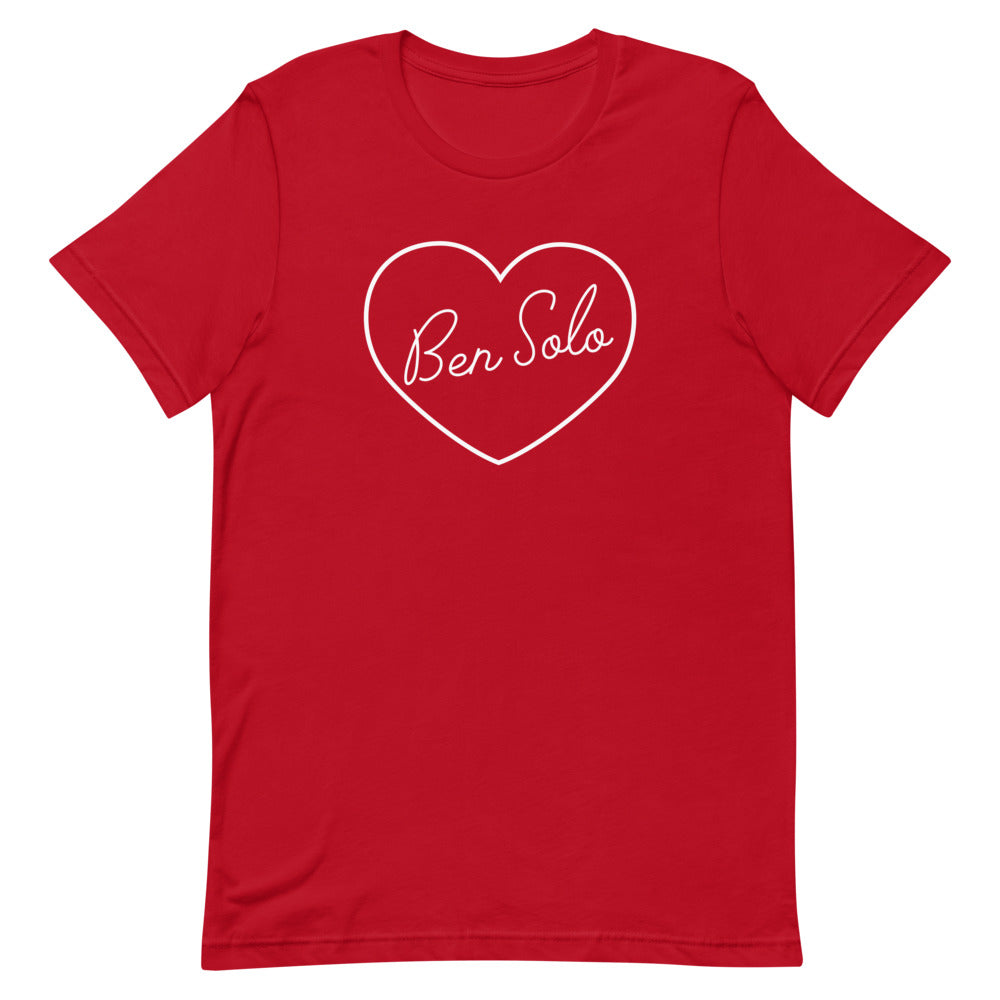Ben Solo Heart Short-Sleeve Unisex T-Shirt
