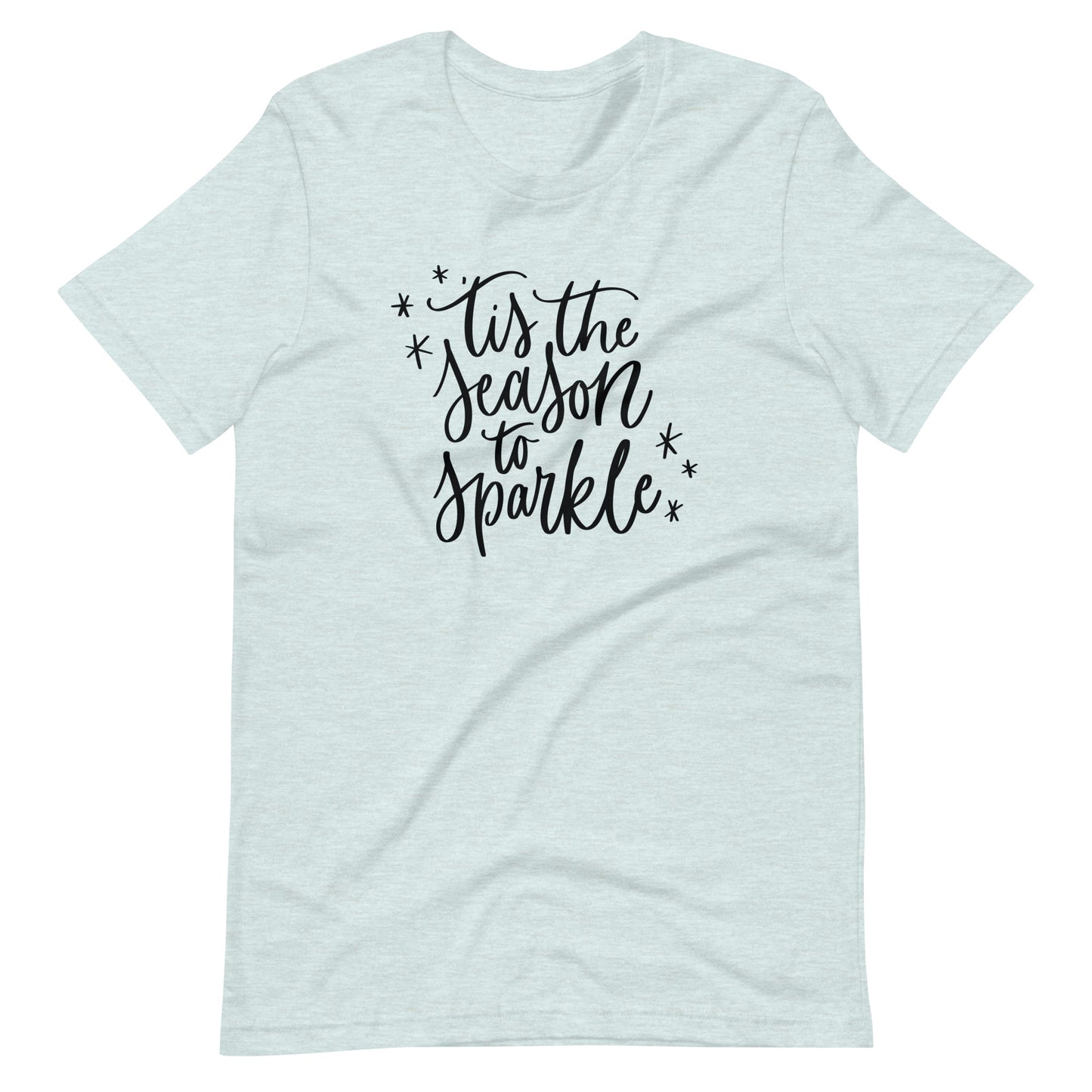 Christmas 'Tis the Season to Sparkle Short-Sleeve Unisex T-Shirt (more colors available)