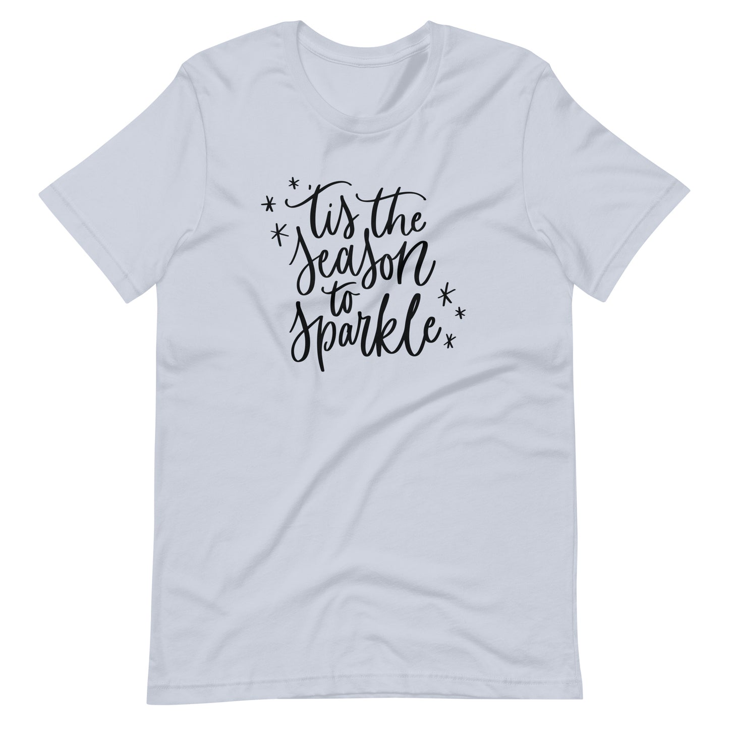 Christmas 'Tis the Season to Sparkle Short-Sleeve Unisex T-Shirt (more colors available)